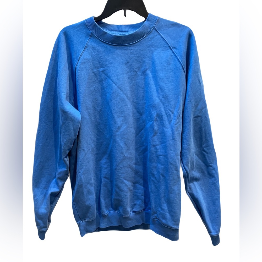 ❤️ GAP FRENCH TERRY BLUE CREWNECK SWEATSHIRT SIZE MEDIUM